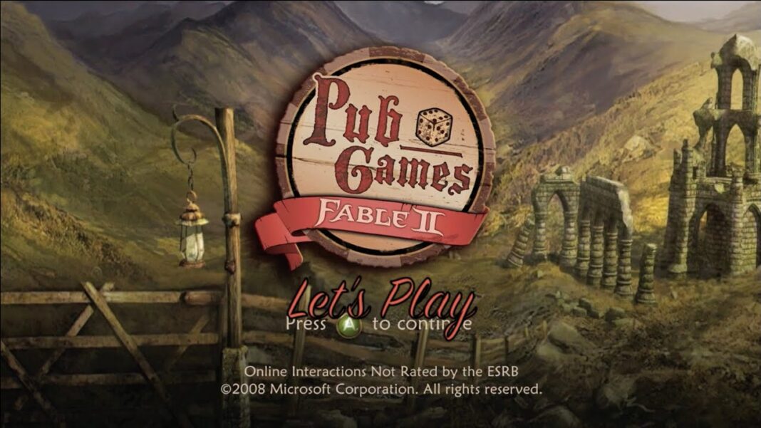 Pub играть. Fable 2. Паб игра. Fable 2 замок Фейрфакс. Phantom Fable.